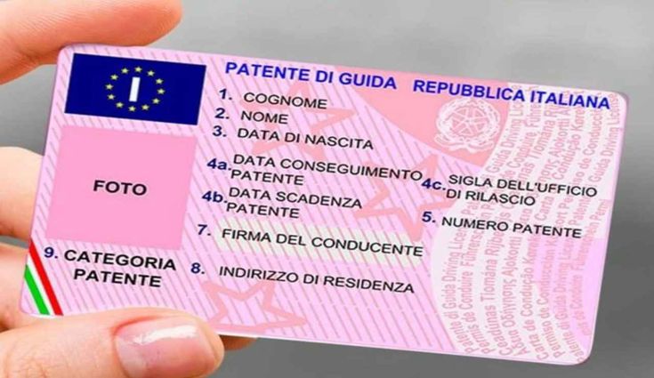 italian driving license