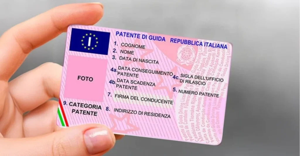 driving license b italy